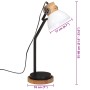 White desk lamp 25 W E27 18x18x60 cm by , Lamps - Ref: Foro24-371952, Price: 66,70 €, Discount: %