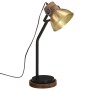 Vintage brass desk lamp 25 W E27 18x18x60 cm by , Lamps - Ref: Foro24-371950, Price: 68,93 €, Discount: %