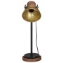 Vintage brass desk lamp 25 W E27 18x18x60 cm by , Lamps - Ref: Foro24-371950, Price: 68,93 €, Discount: %