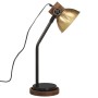 Vintage brass desk lamp 25 W E27 18x18x60 cm by , Lamps - Ref: Foro24-371950, Price: 68,93 €, Discount: %