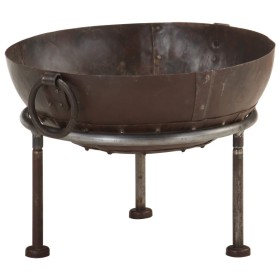 Rustic iron brazier Ø40 cm by vidaXL, Chimneys - Ref: Foro24-321944, Price: 86,99 €, Discount: %