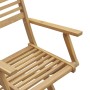 Folding garden chairs 8 pcs acacia wood 54.5x61.5x86.5cm by , Garden chairs - Ref: Foro24-3214227, Price: 329,85 €, Discount: %