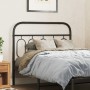 Black metal headboard 100 cm by , Headboards and footboards - Ref: Foro24-377146, Price: 35,99 €, Discount: %