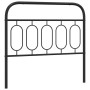 Black metal headboard 100 cm by , Headboards and footboards - Ref: Foro24-377146, Price: 35,99 €, Discount: %