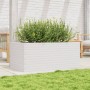 Solid white pine wood planter 110x60x46 cm by , Pots and planters - Ref: Foro24-3282460, Price: 187,99 €, Discount: %