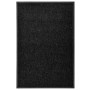 Schwarze waschbare Fußmatte 60x90 cm von vidaXL, Fußmatten - Ref: Foro24-323410, Preis: 30,65 €, Rabatt: %