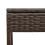 2 synthetic rattan sun loungers with a small table, brown color. by , Loungers - Ref: Foro24-4002711, Price: 269,01 €, Discou...