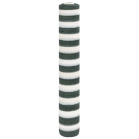 Red de privacidad HDPE verde y blanco 1,8x25 m 75 g/m² de , Sombrillas - Ref: Foro24-4003717, Precio: 31,30 €, Descuento: %