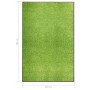 Washable green doormat 120x180 cm by vidaXL, Doormats - Ref: Foro24-323432, Price: 89,36 €, Discount: %