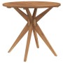 Solid acacia wood round garden table Ø85x75 cm by , Garden tables - Ref: Foro24-367834, Price: 141,59 €, Discount: %