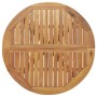 Solid acacia wood round garden table Ø85x75 cm by , Garden tables - Ref: Foro24-367834, Price: 141,59 €, Discount: %