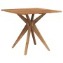 Square garden table made of solid acacia wood 85x85x75 cm by , Garden tables - Ref: Foro24-367836, Price: 145,73 €, Discount: %