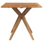 Square garden table made of solid acacia wood 85x85x75 cm by , Garden tables - Ref: Foro24-367836, Price: 145,73 €, Discount: %