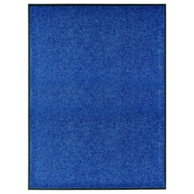 Felpudo lavable azul 90x120 cm de vidaXL, Felpudos - Ref: Foro24-323442, Precio: 47,82 €, Descuento: %