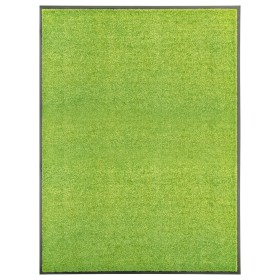 Felpudo lavable verde 90x120 cm de vidaXL, Felpudos - Ref: Foro24-323430, Precio: 53,70 €, Descuento: %