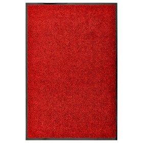 Felpudo lavable rojo 60x90 cm de vidaXL, Felpudos - Ref: Foro24-323422, Precio: 29,06 €, Descuento: %