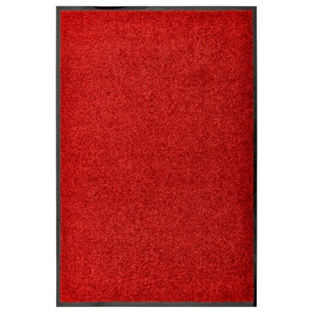 Rote waschbare Fußmatte 60x90 cm von vidaXL, Fußmatten - Ref: Foro24-323422, Preis: 29,06 €, Rabatt: %