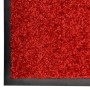 Rote waschbare Fußmatte 60x90 cm von vidaXL, Fußmatten - Ref: Foro24-323422, Preis: 29,06 €, Rabatt: %