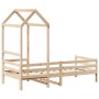 Sofa bed with solid pine wood roof 90x200 cm by , Beds and slatted bases - Ref: Foro24-3282190, Price: 158,99 €, Discount: %