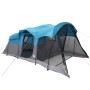 Tienda de campaña familiar túnel 8 personas impermeable azul de , Tiendas de campaña - Ref: Foro24-94786, Precio: 203,11 €, D...