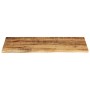 Solid mango wood table top with natural edge, 120x60x2.5 cm. by , Table tops - Ref: Foro24-370360, Price: 87,85 €, Discount: %