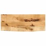 Solid mango wood natural edge table top 90x30x3.8 cm by , Table tops - Ref: Foro24-370383, Price: 50,44 €, Discount: %