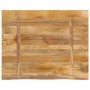 Solid mango wood natural edge table top 90x80x3.8 cm by , Table tops - Ref: Foro24-370411, Price: 106,47 €, Discount: %