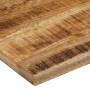 Solid mango wood natural edge table top 90x80x3.8 cm by , Table tops - Ref: Foro24-370411, Price: 106,47 €, Discount: %