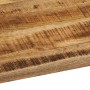 Solid mango wood natural edge table top 90x80x3.8 cm by , Table tops - Ref: Foro24-370411, Price: 106,47 €, Discount: %