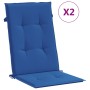 Reclining garden chairs and 2 solid teak wood cushions by , Garden chairs - Ref: Foro24-3196443, Price: 292,84 €, Discount: %