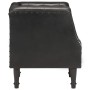 Black genuine leather armchair by , Armchairs - Ref: Foro24-286590, Price: 248,33 €, Discount: %