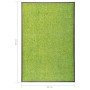 Green washable doormat 60x90 cm by vidaXL, Doormats - Ref: Foro24-323428, Price: 35,13 €, Discount: %