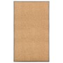 Cream washable doormat 90x150 cm by vidaXL, Doormats - Ref: Foro24-323467, Price: 53,29 €, Discount: %