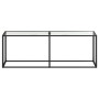 Tempered glass transparent console table 220x35x75.5 cm by , Side tables - Ref: Foro24-331690, Price: 96,22 €, Discount: %