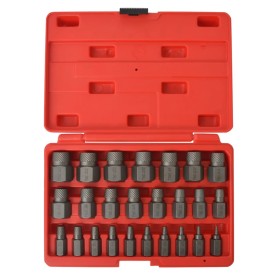 Juego de extractores de tornillos de acero 10 piezas de , Herramientas de mano - Ref: Foro24-210381, Precio: 42,39 €, Descuen...