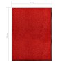 Rot waschbare Fußmatte 90x120 cm von vidaXL, Fußmatten - Ref: Foro24-323424, Preis: 47,26 €, Rabatt: %