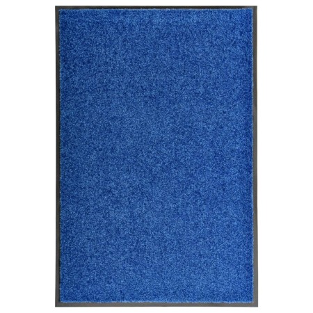 Blaue waschbare Fußmatte 60x90 cm von vidaXL, Fußmatten - Ref: Foro24-323440, Preis: 33,80 €, Rabatt: %