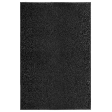 Schwarze waschbare Fußmatte 120x180 cm von vidaXL, Fußmatten - Ref: Foro24-323414, Preis: 85,22 €, Rabatt: %