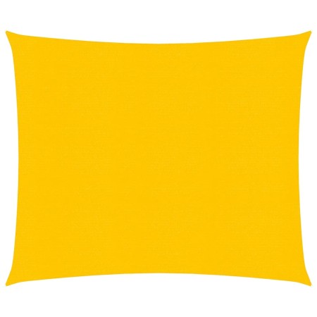 Yellow HDPE sail shade 160 g/m² 3x3 m by , Umbrellas - Ref: Foro24-311549, Price: 29,69 €, Discount: %