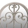 Garden mirror made of iron in sand color for outdoor use, 70x30 cm. by , Mirrors - Ref: Foro24-318375, Price: 101,58 €, Disco...