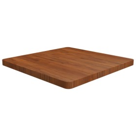 Square table top made of dark brown oak wood, 70x70x4 cm by , Table tops - Ref: Foro24-343077, Price: 123,99 €, Discount: %