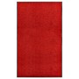 Felpudo lavable rojo 90x150 cm de vidaXL, Felpudos - Ref: Foro24-323425, Precio: 51,52 €, Descuento: %