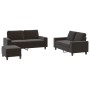 3-piece black fabric sofa set by , Sofas - Ref: Foro24-3201894, Price: 573,23 €, Discount: %