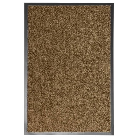 Braune waschbare Fußmatte 40x60 cm von vidaXL, Fußmatten - Ref: Foro24-323433, Preis: 21,33 €, Rabatt: %