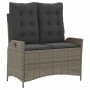 4-piece garden dining set with gray PE rattan cushions by , Garden sets - Ref: Foro24-3277468, Price: 559,88 €, Discount: %