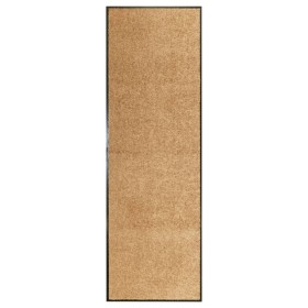 Cremefarbene waschbare Fußmatte 60x180 cm von vidaXL, Fußmatten - Ref: Foro24-323465, Preis: 51,99 €, Rabatt: %