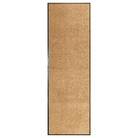 Cremefarbene waschbare Fußmatte 60x180 cm von vidaXL, Fußmatten - Ref: Foro24-323465, Preis: 51,95 €, Rabatt: %