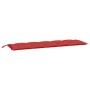 Cojín de banco de jardín tela Oxford rojo 180x50x7 cm de , Cojines para sillas y sofás - Ref: Foro24-361627, Precio: 39,51 €,...