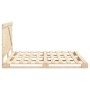 Estructura de cama con cabecero madera maciza de pino 200x200cm de , Camas y somieres - Ref: Foro24-3281555, Precio: 238,33 €...