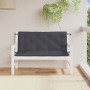 Garden bench cushions 2 units in anthracite melange fabric 120x50x7 cm by , Cushions for chairs and sofas - Ref: Foro24-40025...